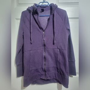 Mondetta purple zip up hoodie